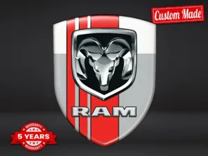 Dodge Emblemas Auto Resistentes Alta Calidad Profesional
